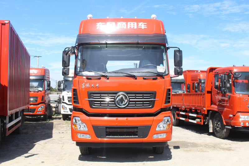 Dongfeng KL fourgon 8x4 385 ch — camion porteur 8x4, photo 1