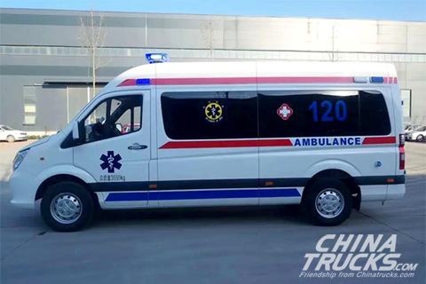 Foton Negative Pressure ambulance — camion spécial, photo 3
