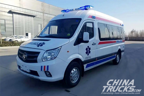 Foton Negative Pressure ambulance — camion spécial, photo 4