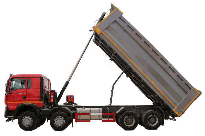 Sinotruk Howo TX benne 8x4 380 à 430 ch — camion benne 8x4, photo 3