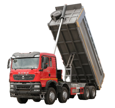Sinotruk Howo TX benne 8x4 380 à 430 ch — camion benne 8x4, photo 4