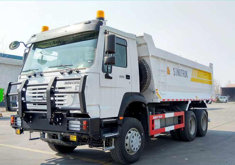Sinotruk Howo A7 benne 6x4 266 à 430 ch — camion benne 6x4, photo 4
