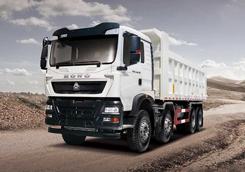 Sinotruk Howo TX benne 8x4 266 à 440 ch — camion benne 8x4, photo 2