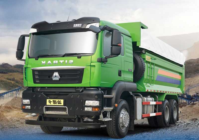 Sinotruk Sitrak C7H benne 6x4 310 à 440 ch — camion benne 6x4, photo 2