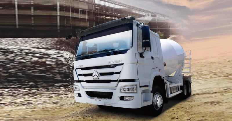 Sinotruk Howo malaxeur 336 ch — camion malaxeur, photo 4