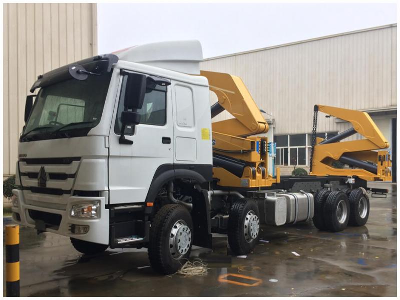 Sinotruk Howo benne à ordures 8x4 336 à 371 ch — camion benne à ordures 8x4, photo 5