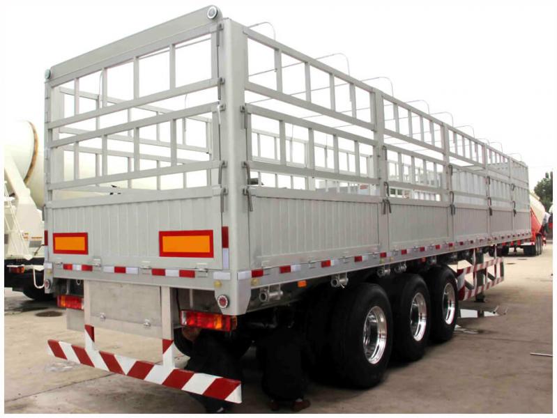 Sinotruk Howo semi-remorque à ridelles — semi-remorque, photo 3