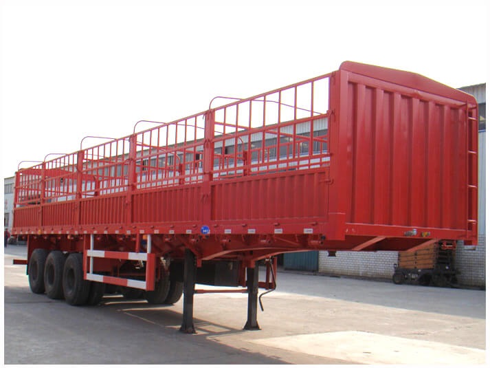 Sinotruk Howo semi-remorque à ridelles — semi-remorque, photo 4
