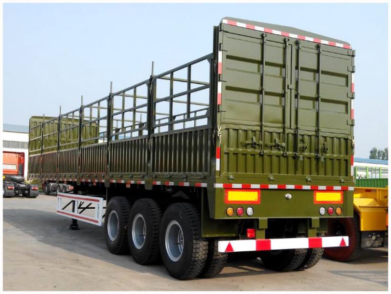 Sinotruk Howo semi-remorque à ridelles — semi-remorque, photo 5