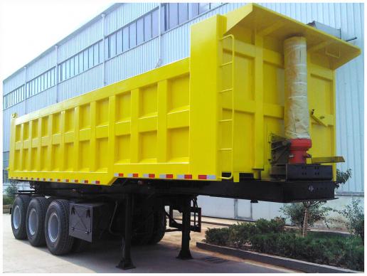 Sinotruk Howo semi-remorque benne