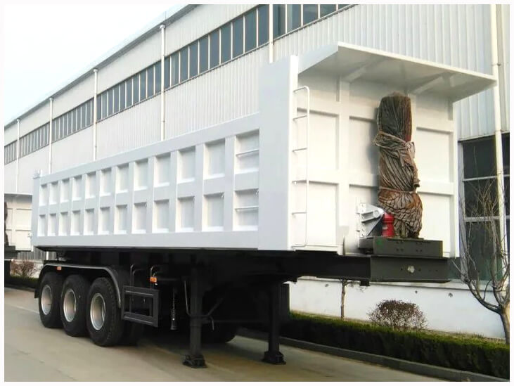Sinotruk Howo semi-remorque benne — semi-remorque, photo 2