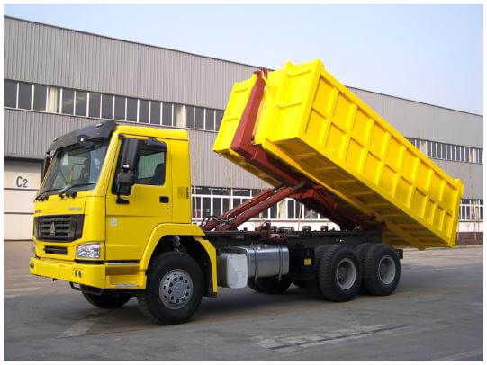 Sinotruk Howo benne à ordures 4x2 290 à 371 ch — camion benne à ordures 4x2, photo 2