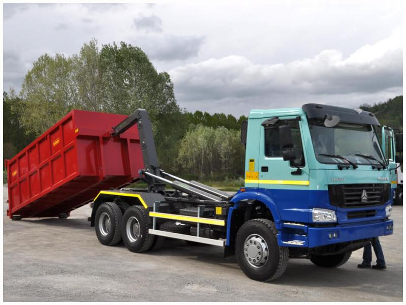 Sinotruk Howo benne à ordures 4x2 290 à 371 ch — camion benne à ordures 4x2, photo 3