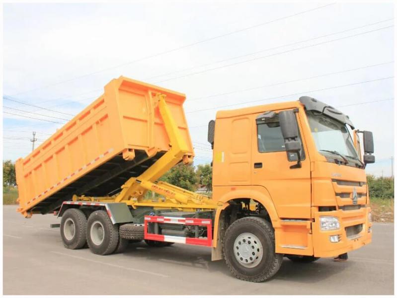 Sinotruk Howo benne à ordures 4x2 290 à 371 ch — camion benne à ordures 4x2, photo 4