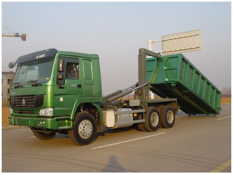 Sinotruk Howo benne à ordures 4x2 290 à 371 ch — camion benne à ordures 4x2, photo 5