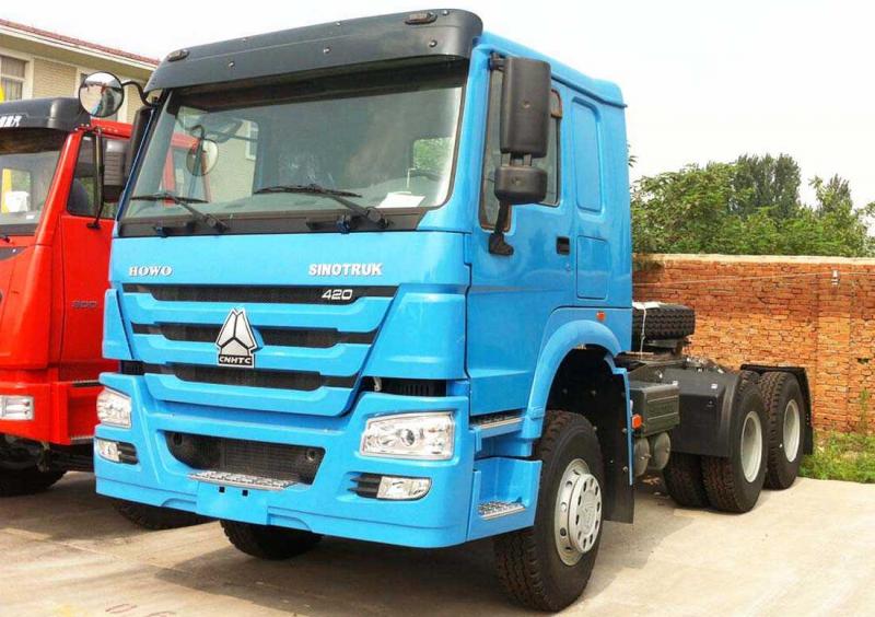 Sinotruk Howo tracteur 6x4 420 ch — tracteur routier 6x4, photo 2